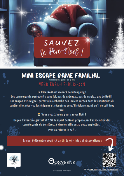 Escape Game des Commerçants - Verrières-le-Buisson 