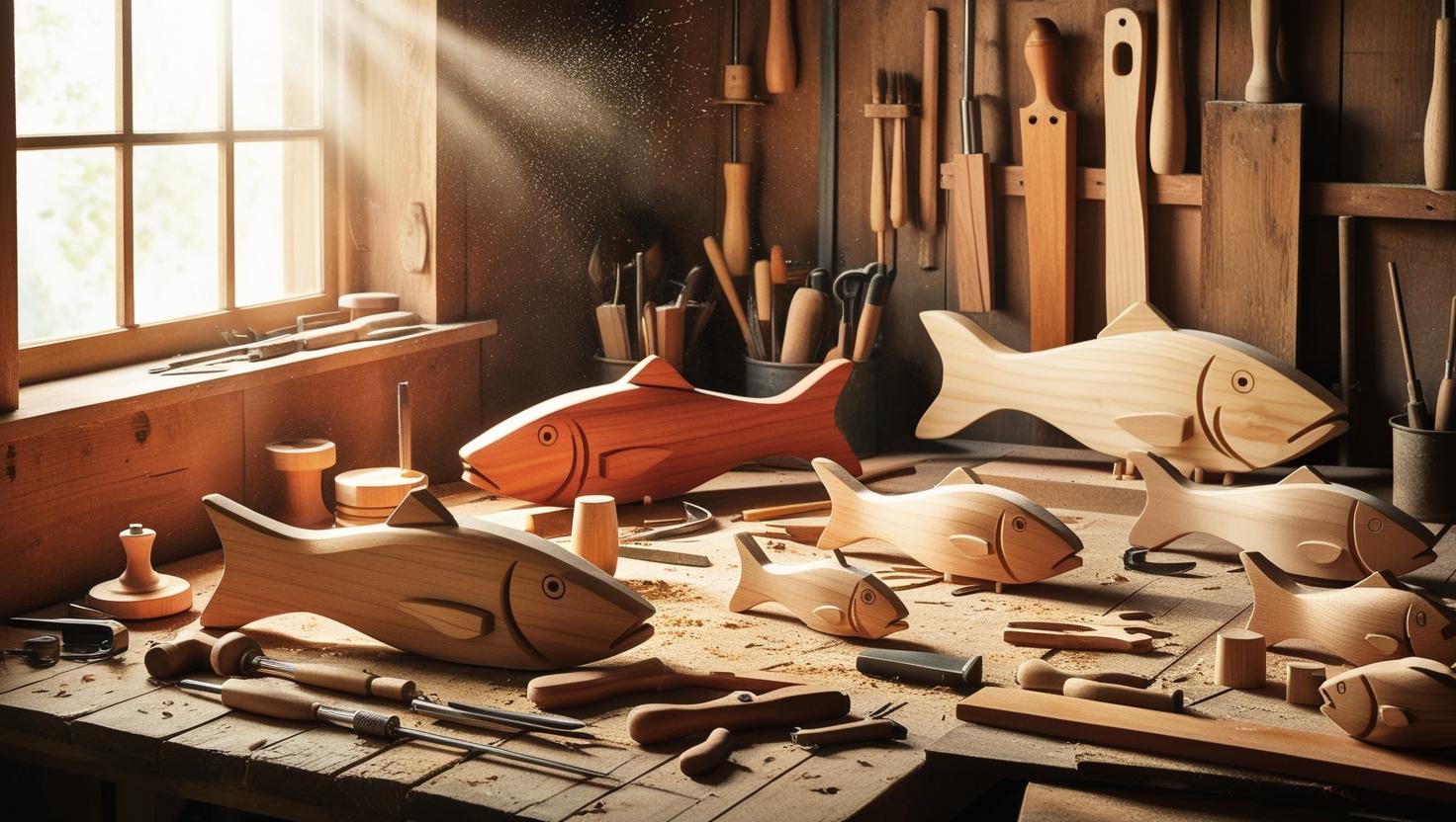 Ateliers Sculpture sur bois « À fond les poissons ! »_Bourg-en-Bresse