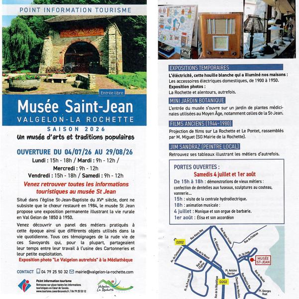 Portes ouvertes au musée St Jean