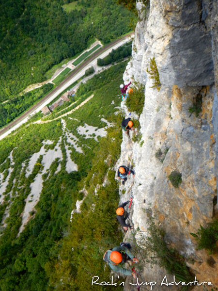 Via Ferrata dans le Jura à Vouglans, Fort l'Ecluse et Morez