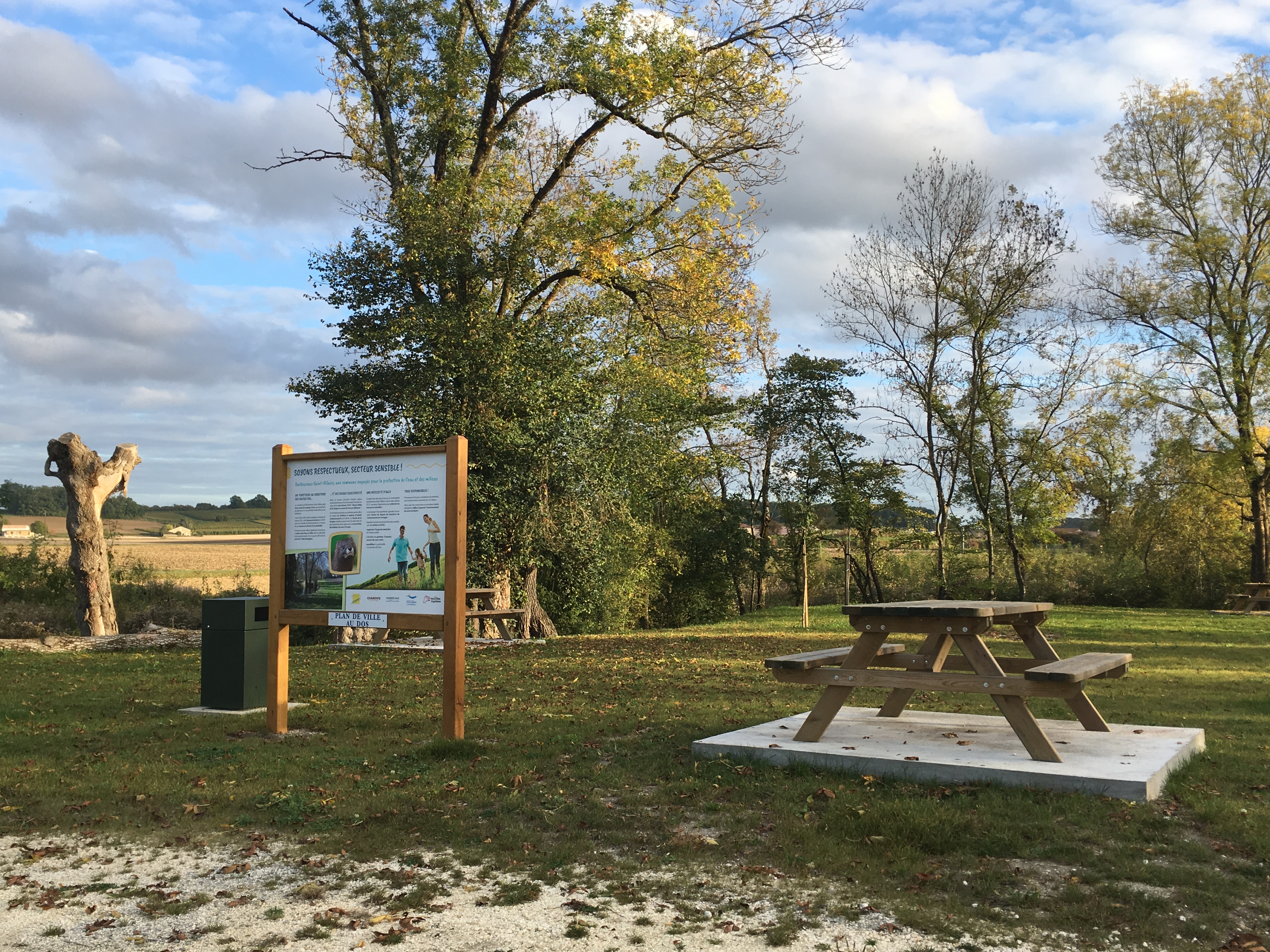 Aire de pique-nique de Barbezieux-Saint-Hilaire