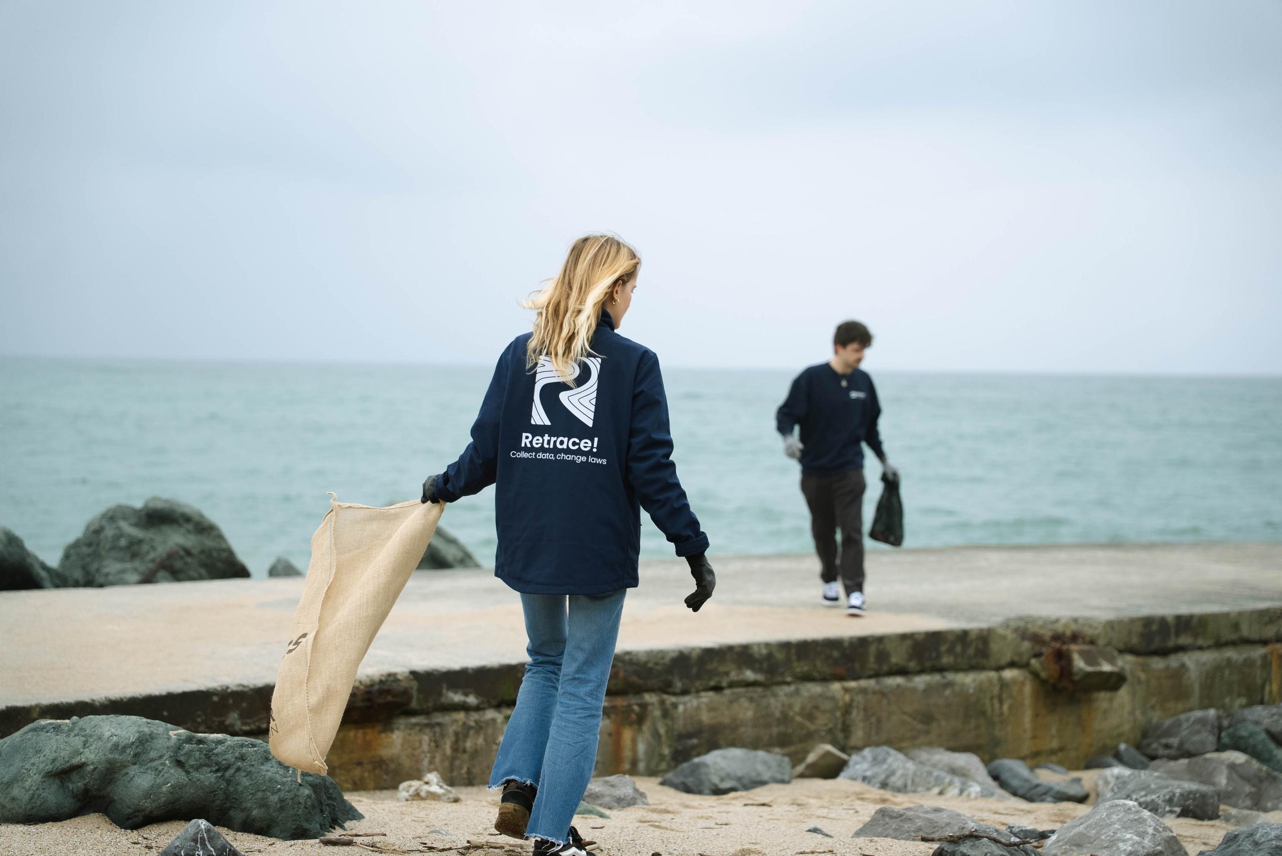 Animation - Retrace! - Collecte de déchets avec Surfrider Foundation Europe