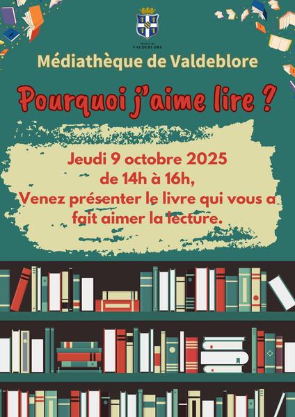 "Pourquoi j'aime lire ?" à la Médiathèque de Valdeblore_Valdeblore