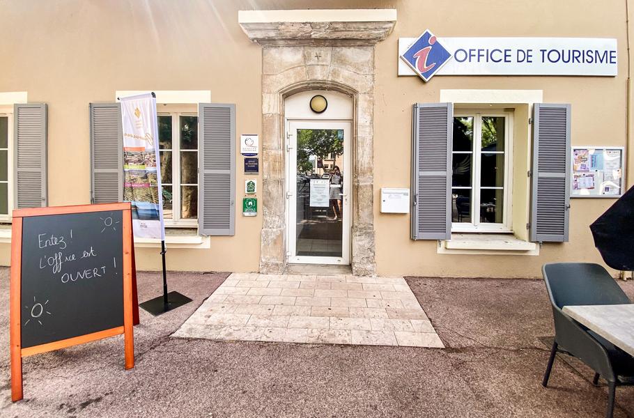 Devanture office de tourisme de Cuers