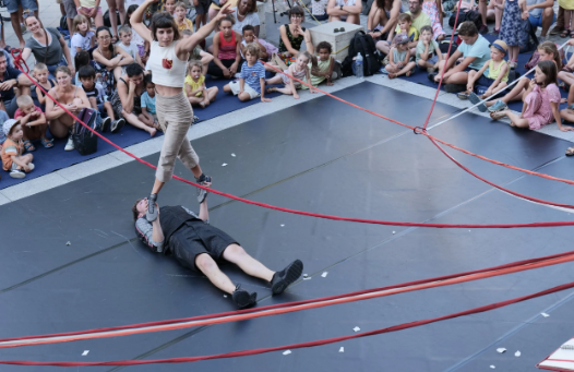 Familles en Orres : spectacle 'Cadie à Cadie'_Les Orres