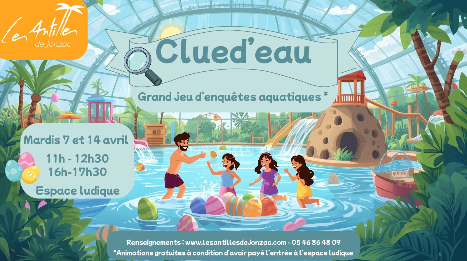 Clued'eau (Antilles de Jonzac)