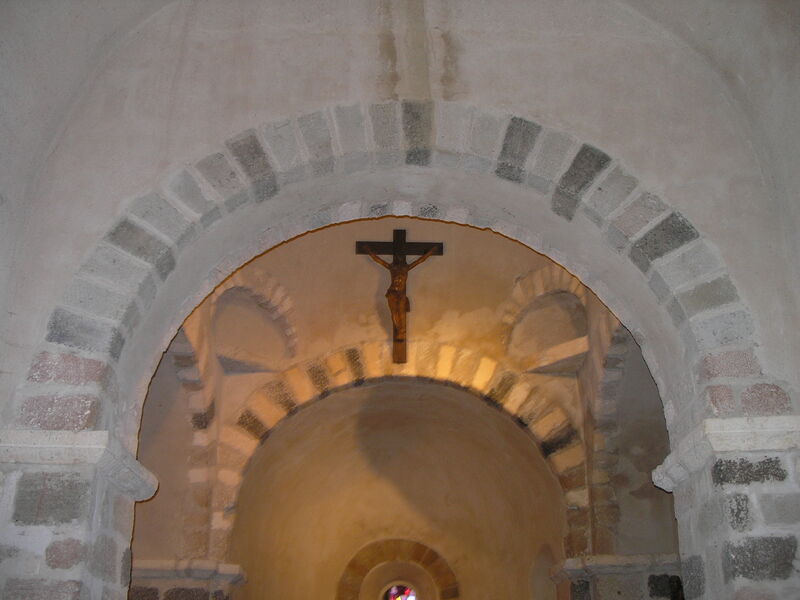 Chapelle Saint Vincent intérieur ST LAURENT D'AGNY