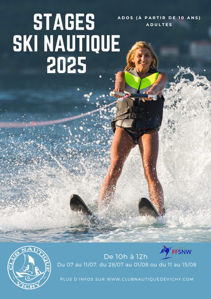 Stages de ski nautique