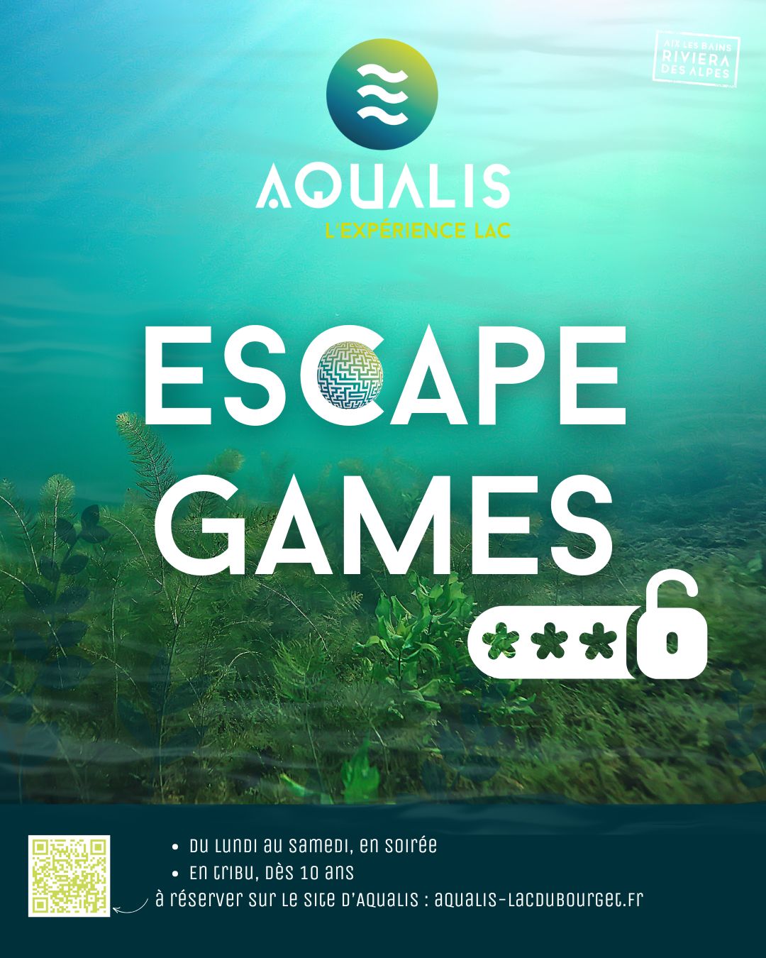 Escape game : "Menace sur le lac"