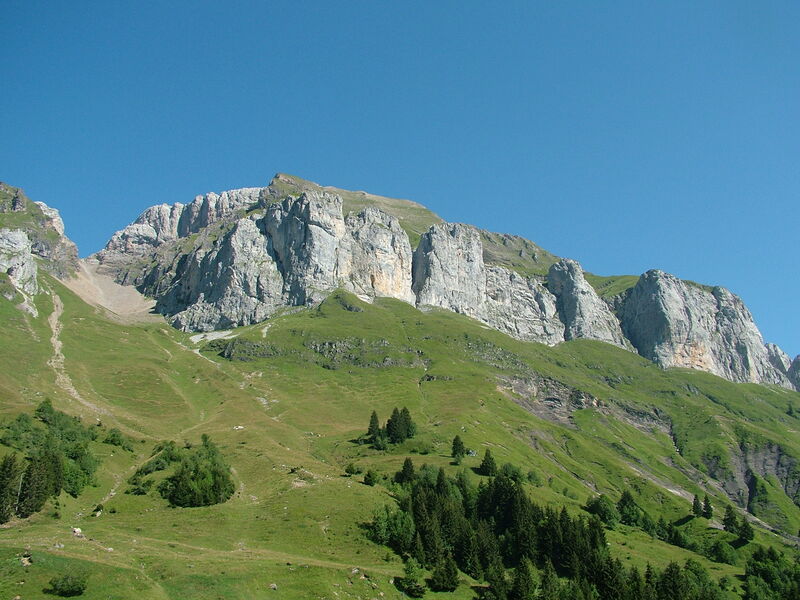 Sentier pédestre : Doran par le sentier du Gypaète