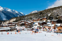 La Norma, front de neige de la station Cosy
