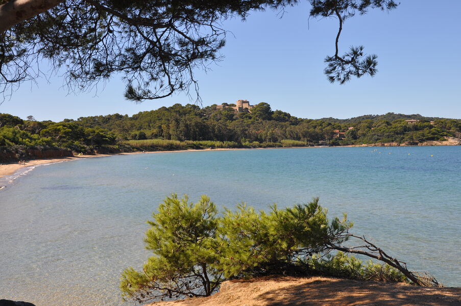 Plage de la Courtade - île de porquerolles - Hyères