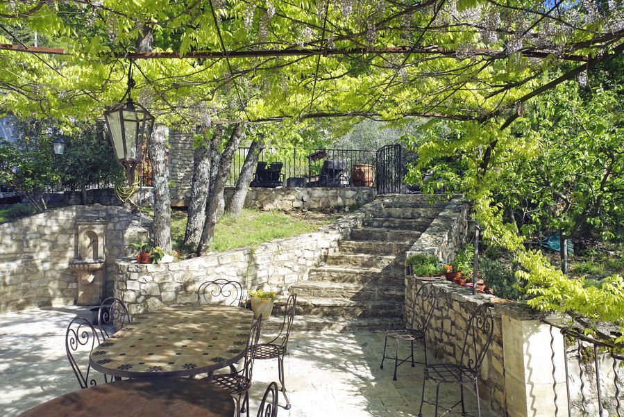 Terrasse petit déjeuner