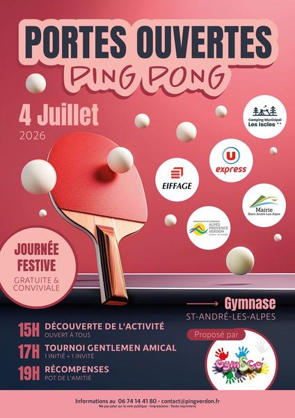Portes ouvertes Ping Pong