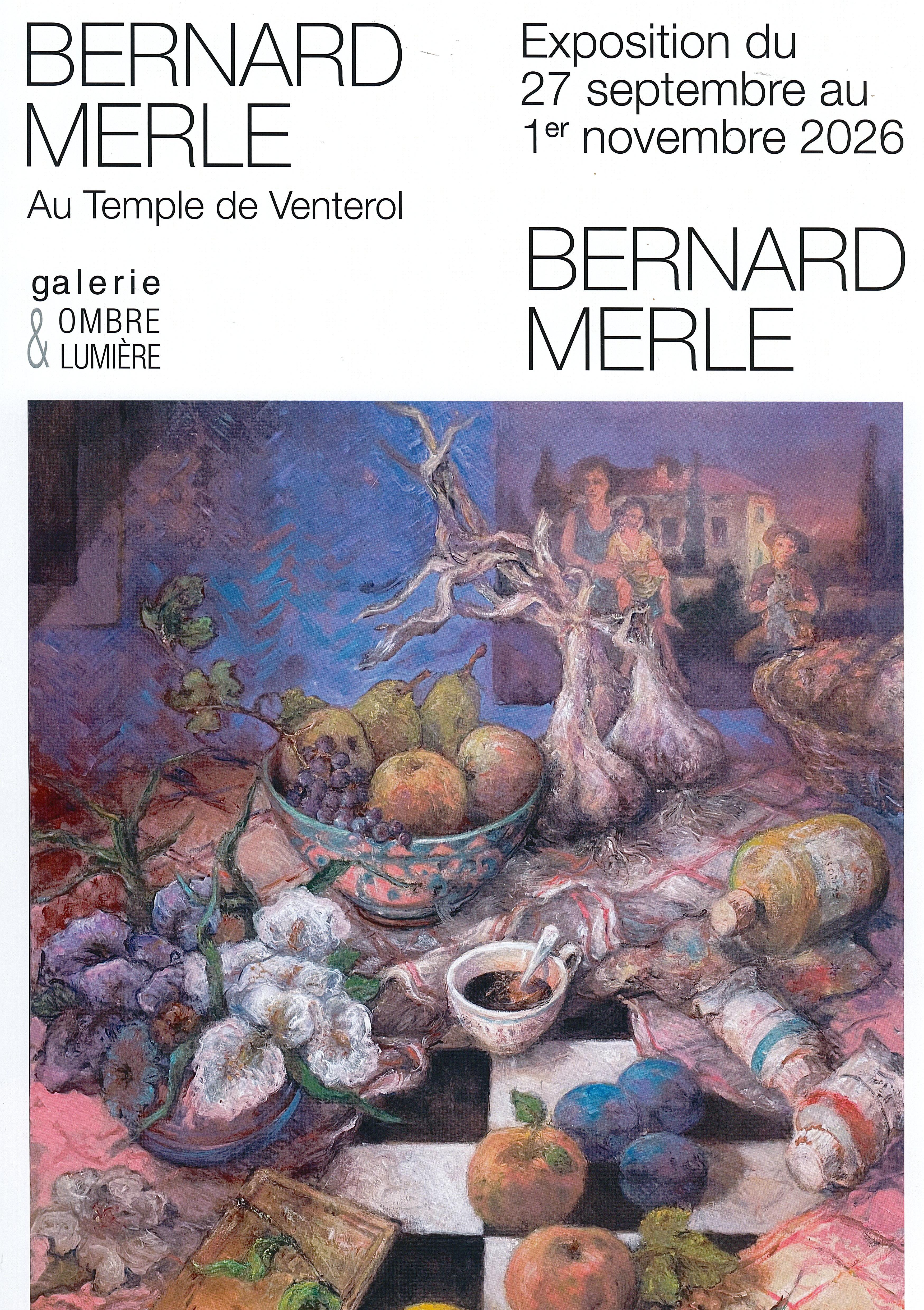 Exposition de Bernard Merle_Venterol