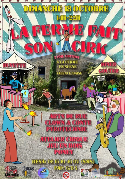 La Ferme en scène fait son cirk_Valence-sur-Baïse