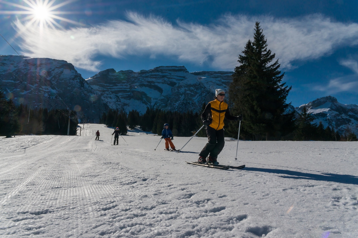 ski au mont