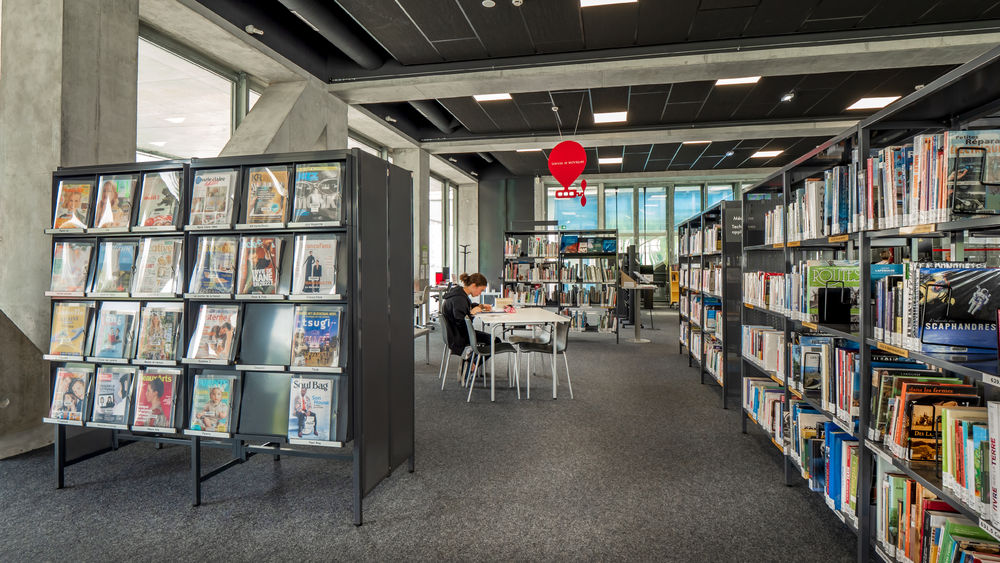 Médiathèque La Turbine - Espace presse