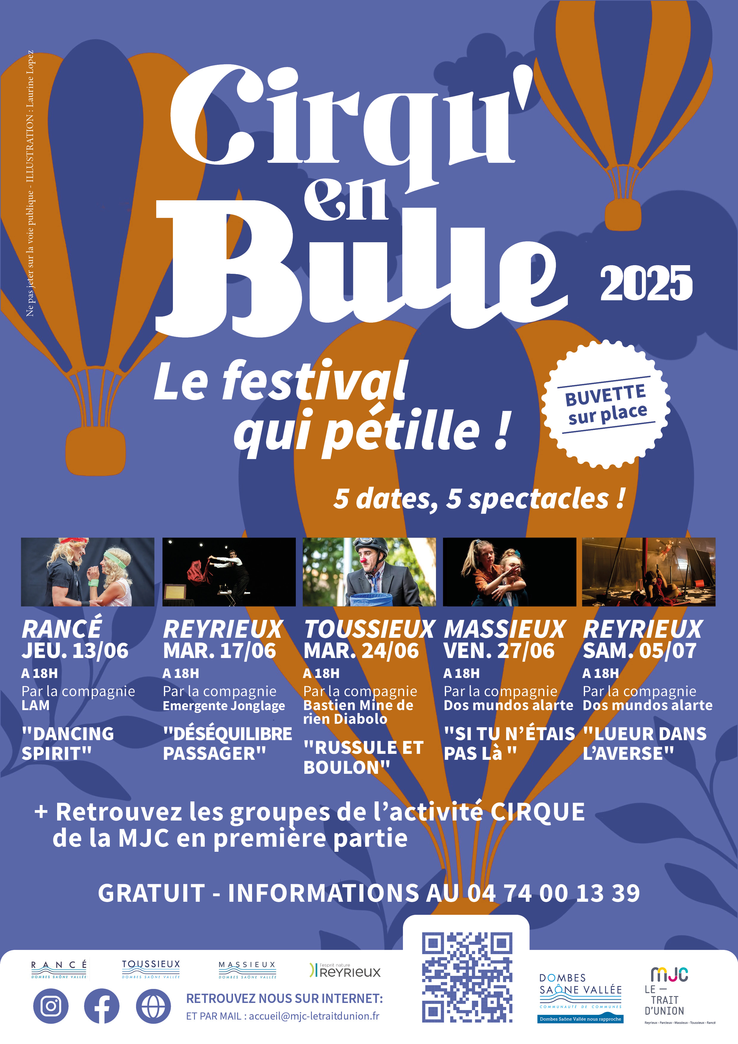 Festival Cirqu'en Bulle : Dancing Spirit_Rancé