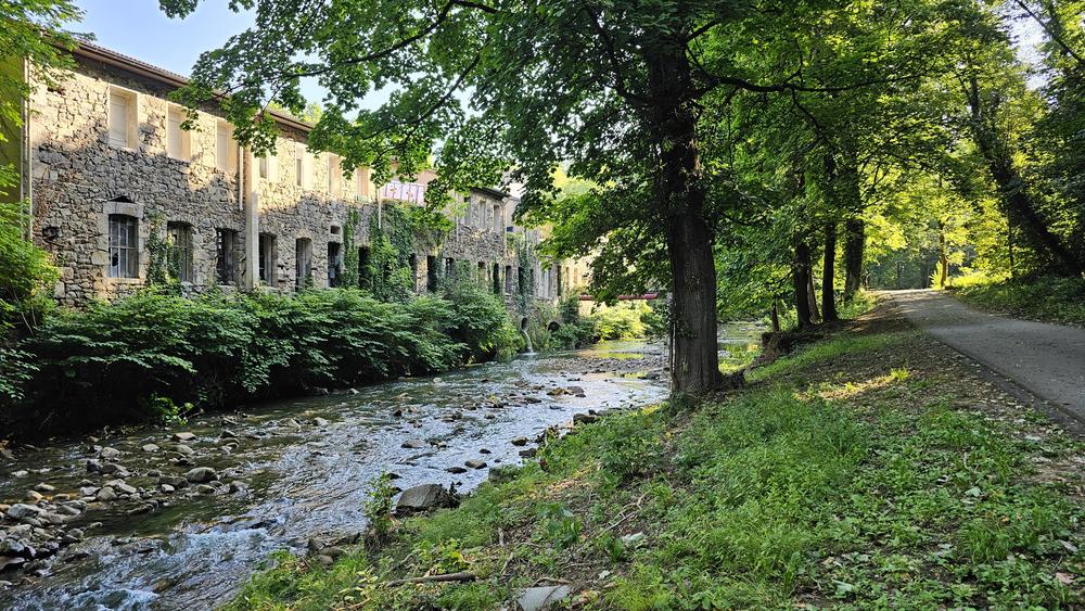 Balade contée - Dans la rivière  il y a des requins des poissons et des canards..._Annonay