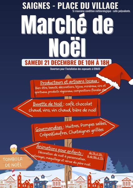 Marché de Noël_Saignes