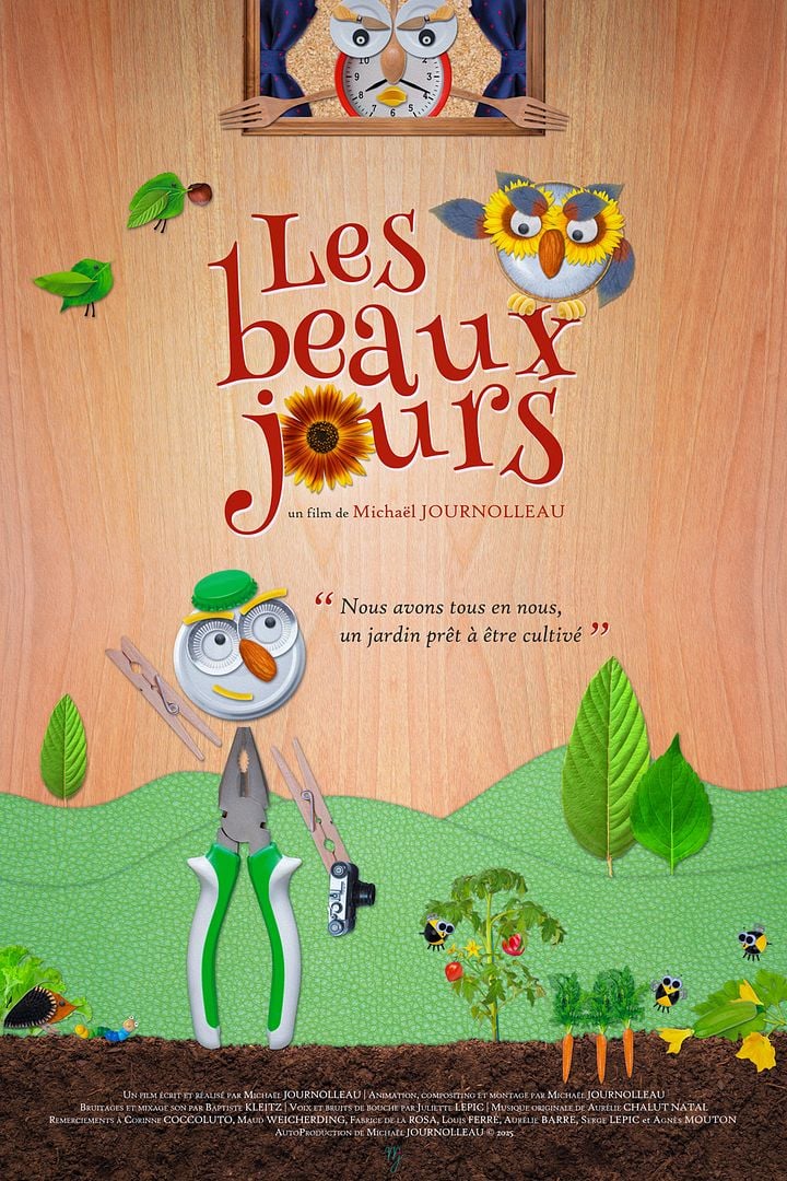 CREA-Ciné-Atelier créatif : Film "Les Beaux Jours" suivi d'un atelier "Dessinons le potager"