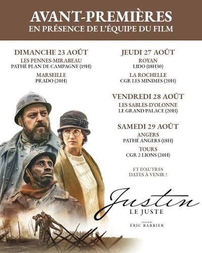 Séance de cinéma : Justin le Juste