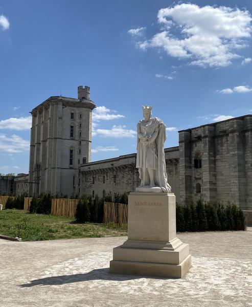 Statue de Saint Louis à Vincennes