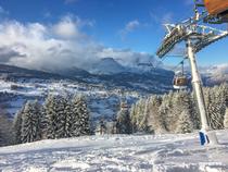 Vue de la piste