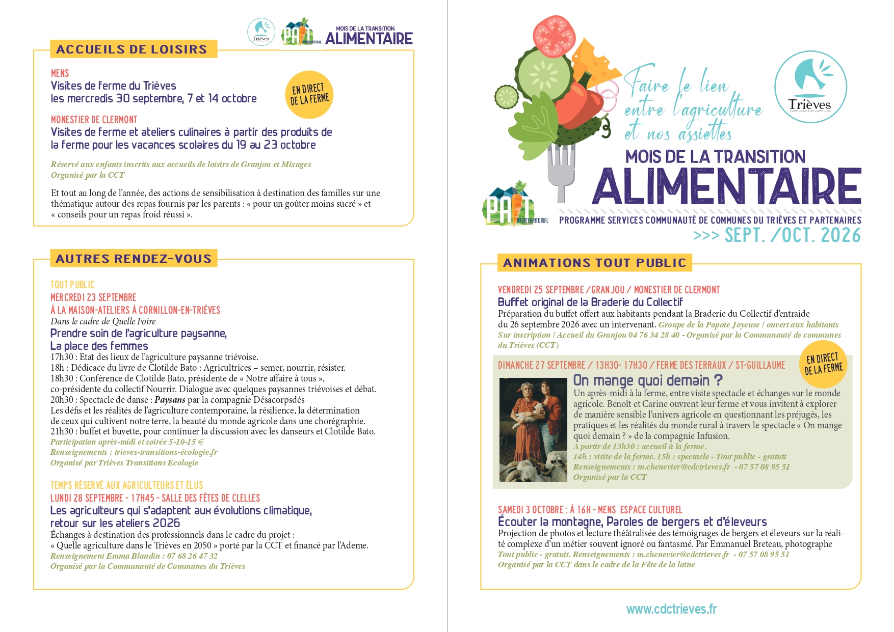 Mois de la Transition Alimentaire