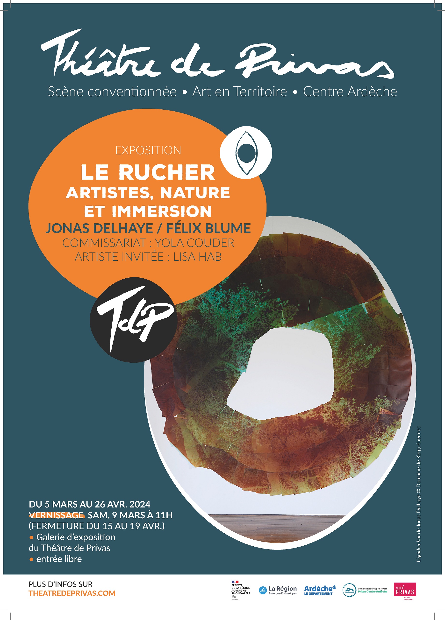 Alle leuke evenementen! : Exposition :  Le Rucher, artistes, nature et immersion / Jonas Delhaye / Félix Blume