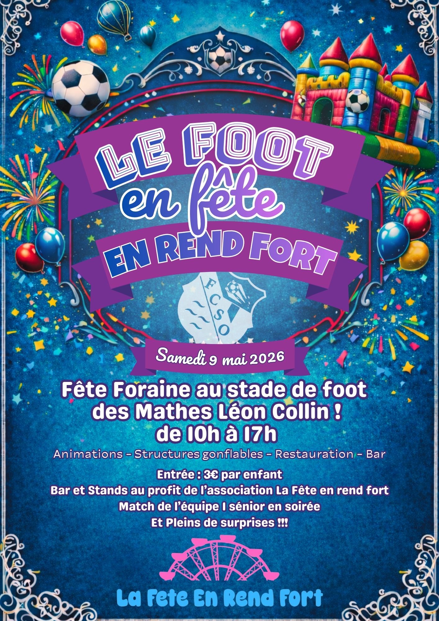 Le foot en fête en rend fort