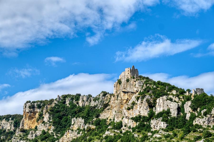 Magnifique vue sur Crussol