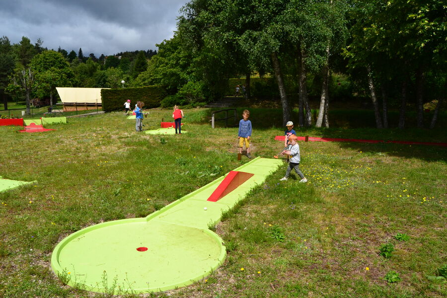 Mini-golf (Lalouvesc,Ardèche)