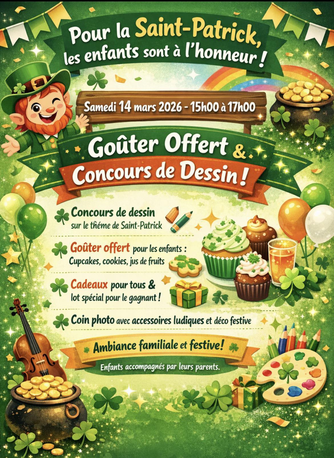 Saint Patrick - Bistro le 9