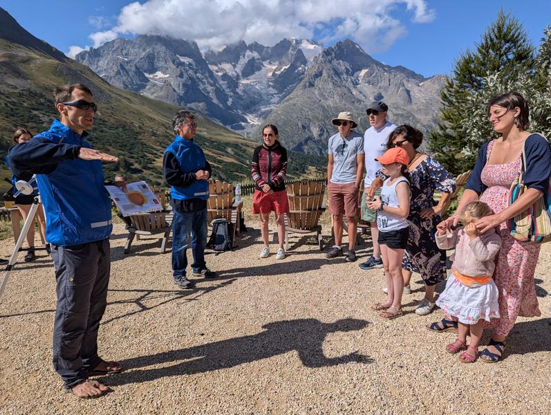 Découverte de l'astronomie : observation du soleil
