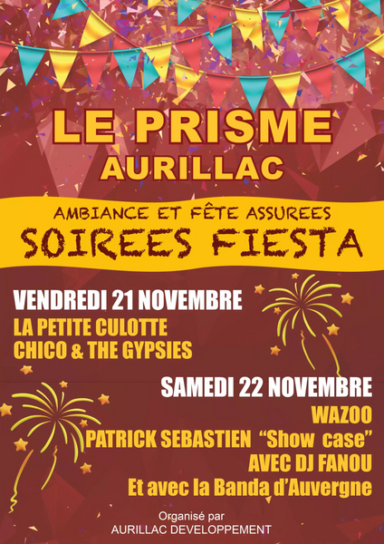 Soirées fiesta_Aurillac