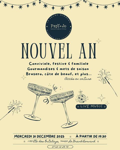 Nouvel an chez Papi Jo