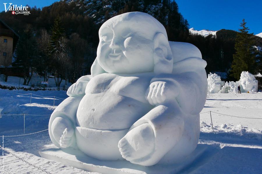 Concours international de Sculpture sur Neige_Valloire