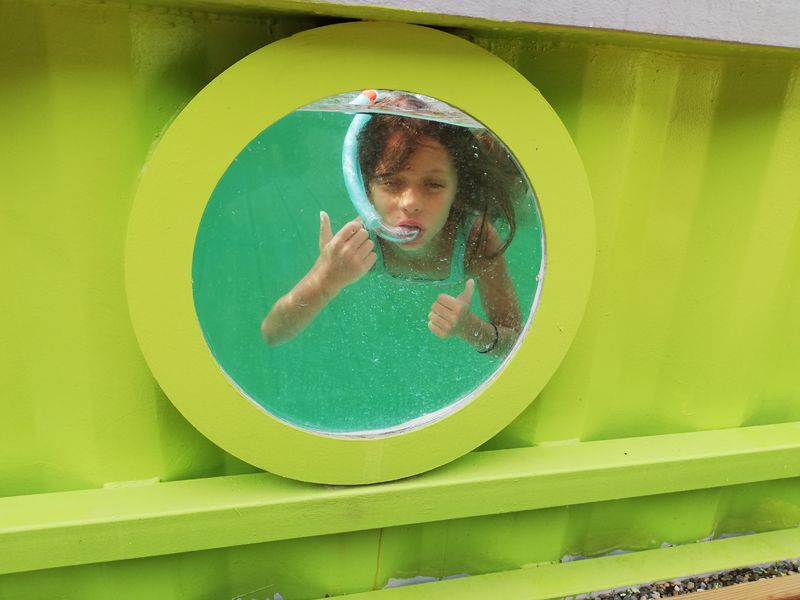 La piscine container