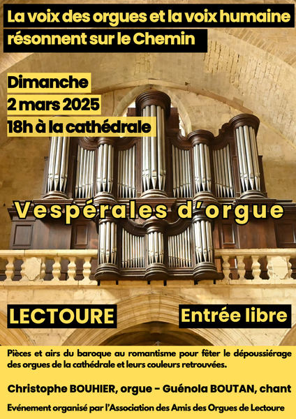 Vespérales d'orgue_Lectoure