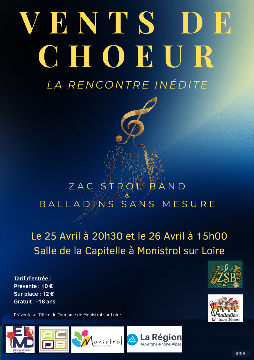 Concert Vents de Choeur