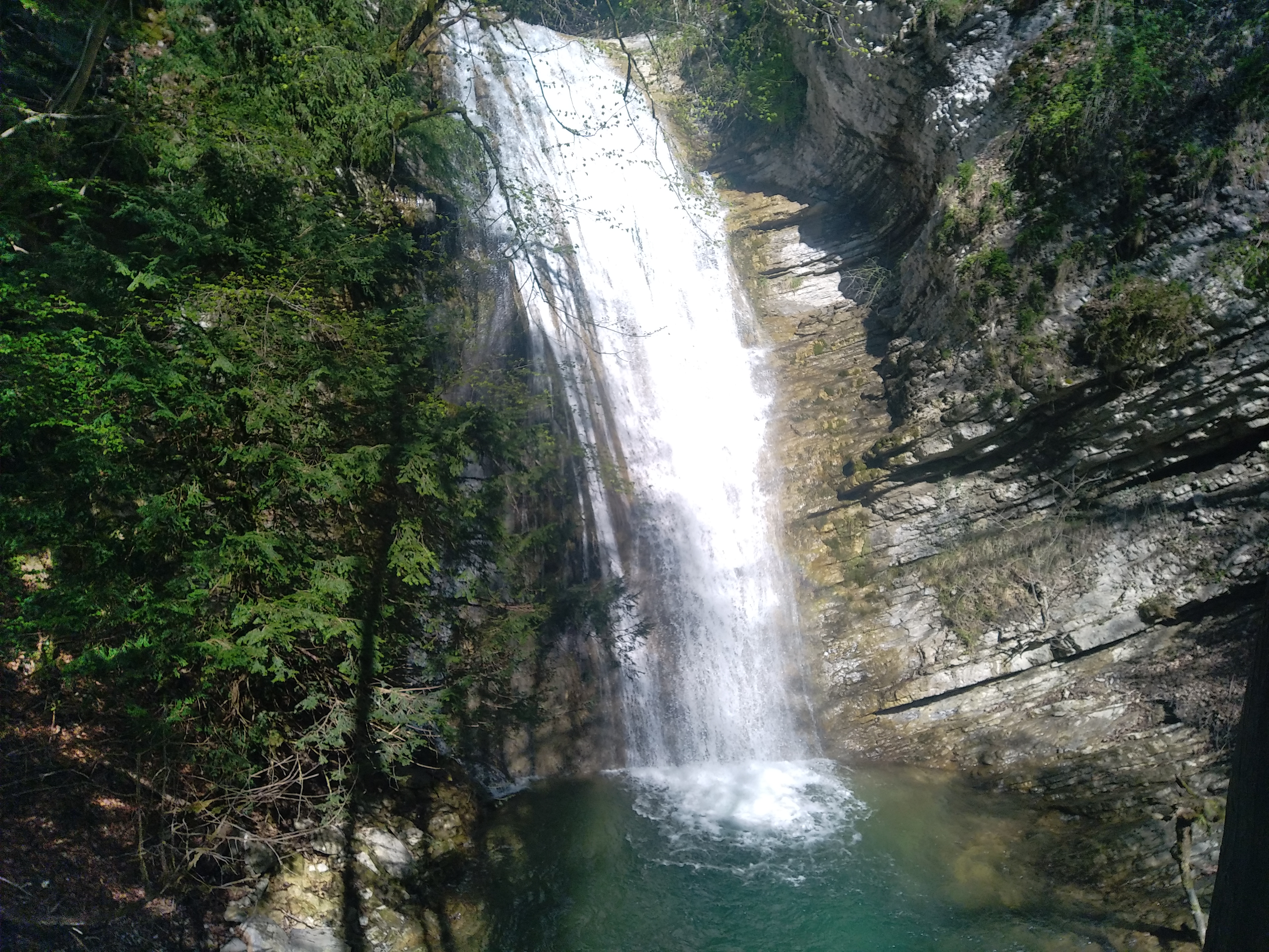 Sortie canyoning encadrée dans les gorges de Chailles