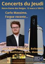 Concert du jeudi : L’orgue raconte_Alpe d'Huez