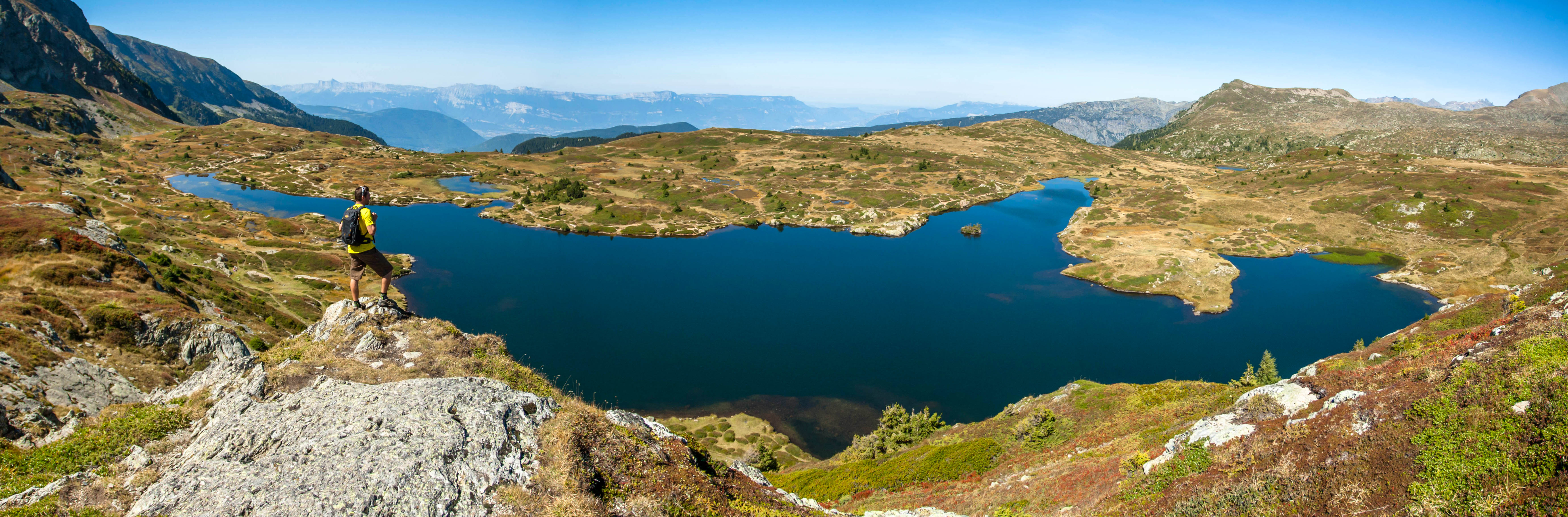 Vue sur le lac fourchu