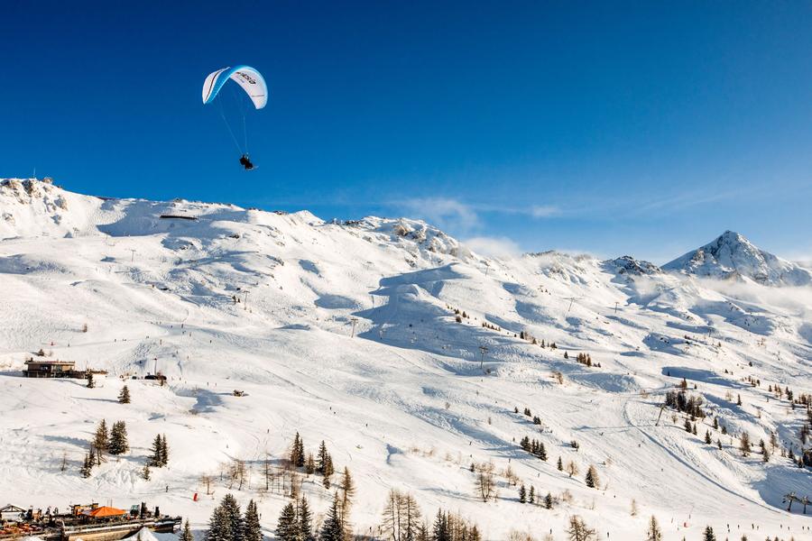 Vol en parapente