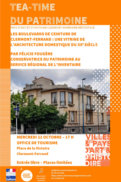 Tea-Time du Patrimoine