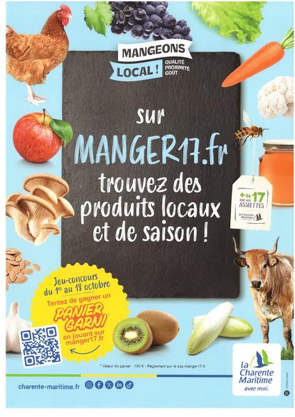 Jeu-concours Mangeons Local