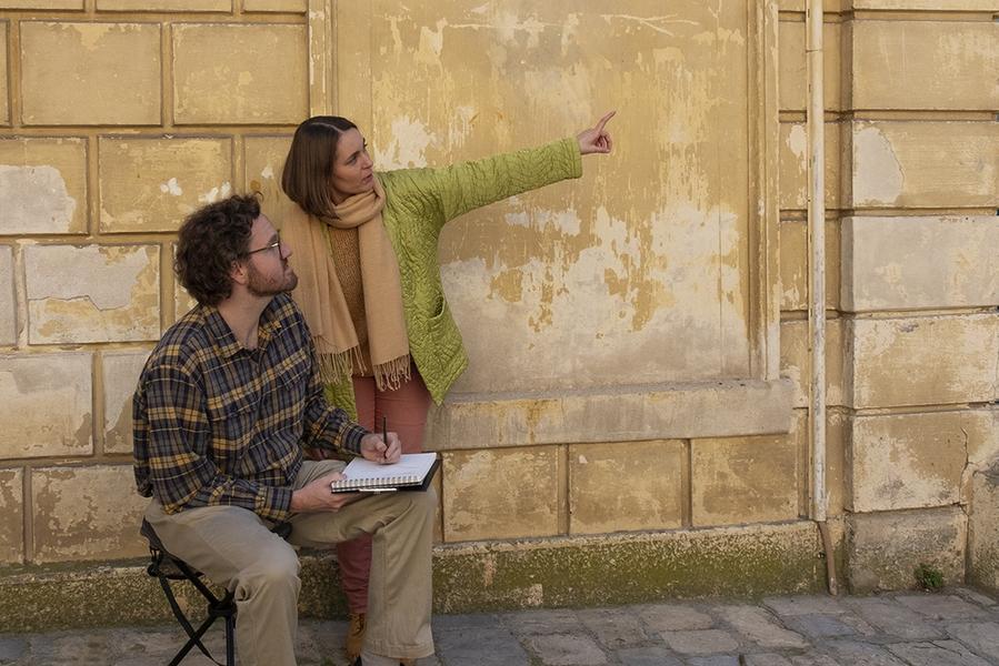 Croquis dans les rues d'Aix-en-Provence_Aix-en-Provence