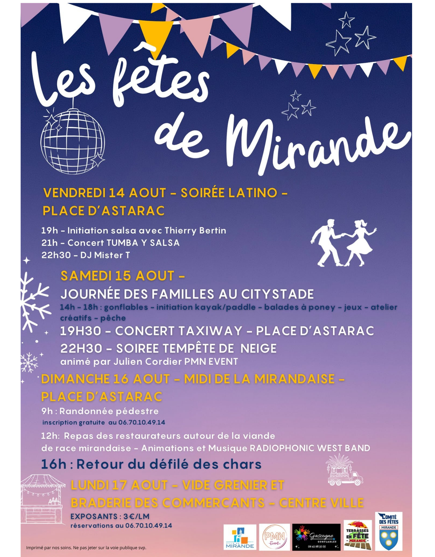 Fêtes patronales de Mirande